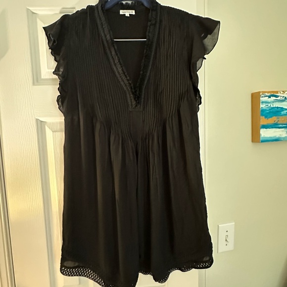 Poupette St. Barth Black Mini Dress - Picture 2 of 3